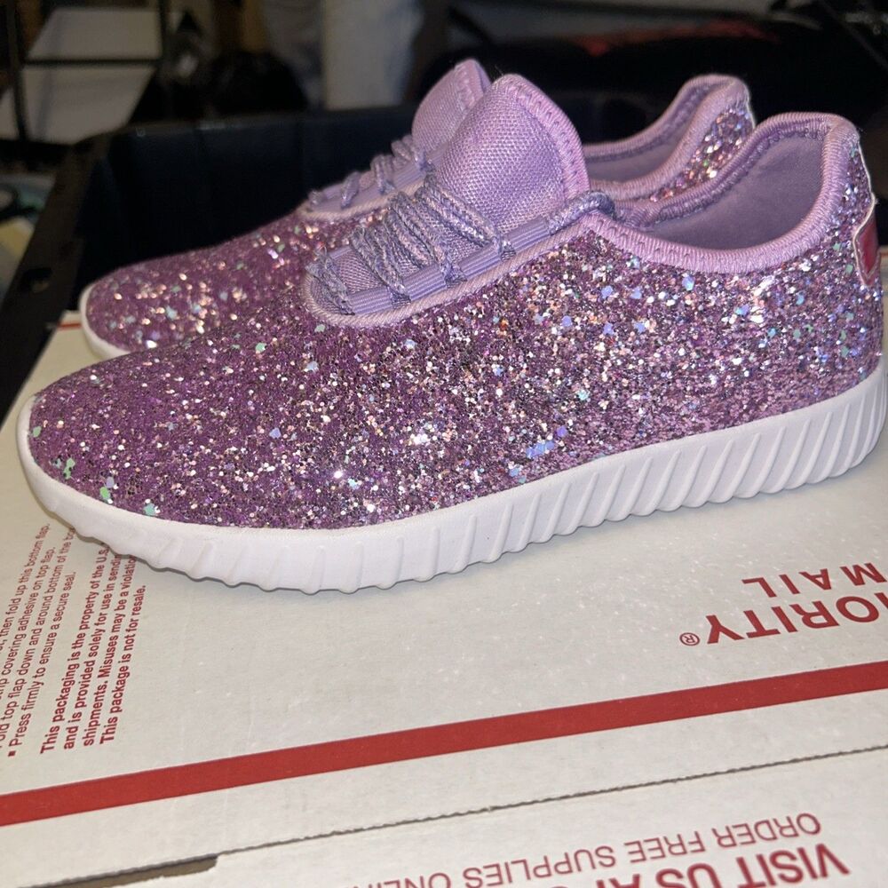 Women Glitter Boost Gym Trainer Fitness Sport Running Shoe Sneaker Ankle Booties